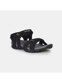 Power - Men Velcro Black Sandals