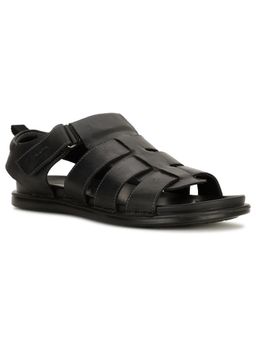 Bata - Men Velcro Black Sandals