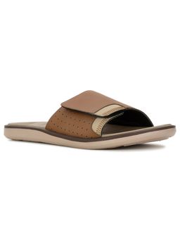 Bata - Men Slip On Brown Sliders