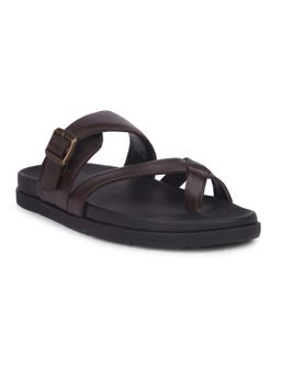 Bata - Men Slip On Brown Sandals