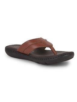 Hush Puppies - Men Slip On Tan Flipflops