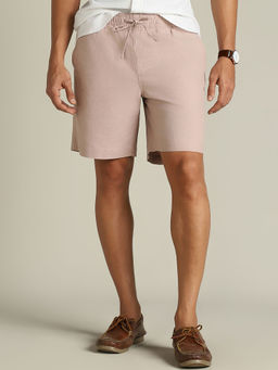 Dockers - Men Pink Mid Rise Regular Fit Shorts