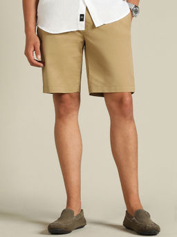 Dockers - Men Khaki Mid Rise Slim Fit Shorts
