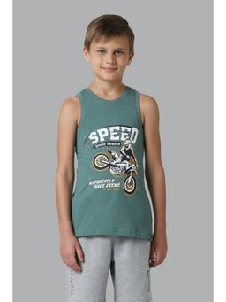 Van Heusen Innerwear - Van Heusen Boys Smart Tech & Easy Stain Release Vest - Silver Pine