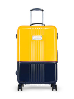 Tommy Hilfiger - Twins Plus Hard Luggage Trolley Bag Dual Color Cargo Yellow and Navy