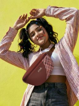 Zouk - Women Multi-Color Cashmere Noir Freya Fanny Pack Belt Bag