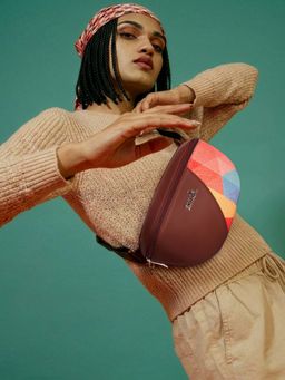 Zouk - Women Multi-Color GeoOptics Freya Fanny Pack Belt Bag