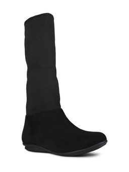 Inc.5 - Womens Black Casual Solid Round Toe Boots