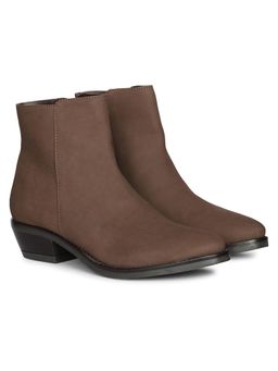 Saint G - Brown Leather Ankle Casual Boots