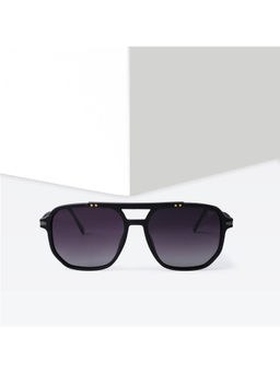 Voyage - Exclusive Wayfarer Polarized Matt Grey Lens & Black Frame Sunglasses - PMG5441 (62)