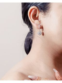 ZISTHI - 925 Sterling Silver Drops and Danglers Silver Earrings