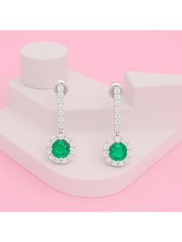ZISTHI - 925 Sterling Silver Drops and Danglers Silver Earrings