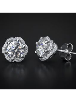 ZISTHI - 925 Sterling Silver Studs Earrings