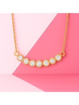 ZISTHI - 925 Sterling Silver Gold Necklace