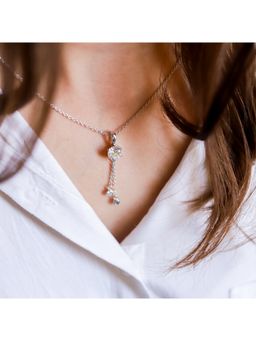 ZISTHI - 925 Sterling Silver White Necklace