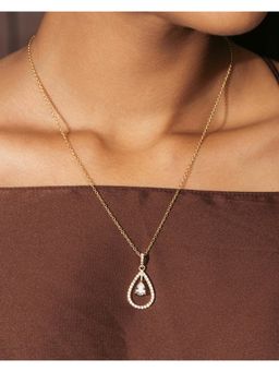 ZISTHI - 925 Sterling Silver Gold Necklace