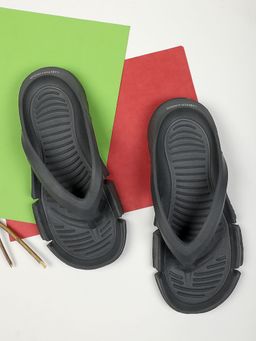 Carlton London - Solid Dark Grey Flipflops