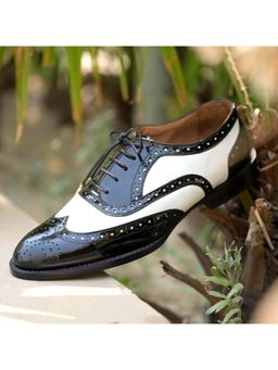 Mille Dollari - Men Multi-Color Leather Lace-Ups Brogues