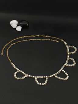 Adwitiya - Gold Plated Stone Studded Handcrafted Kamarbandh