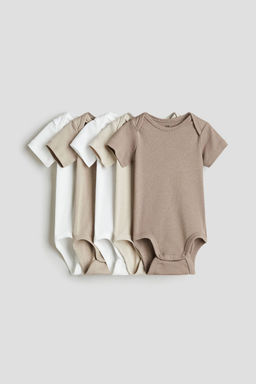 H&M - Boys 5-Pack Cotton Bodysuits