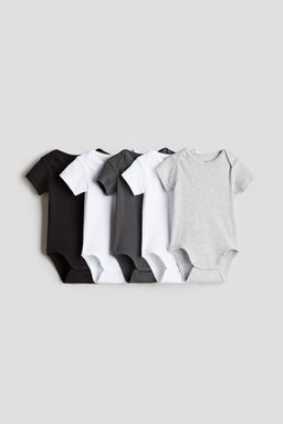 H&M - Boys 5-Pack Cotton Bodysuits