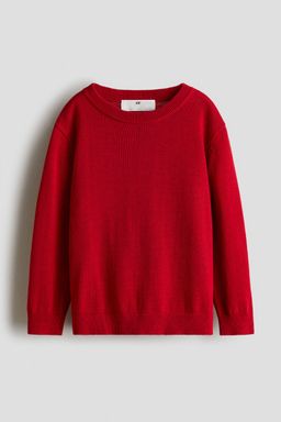 H&M - Boys Red Cotton Jumper