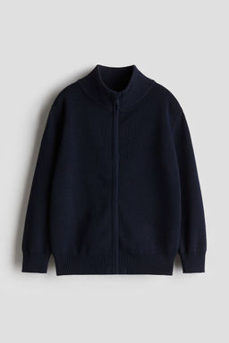 H&M - Boys Blue Zip-Through Cardigan
