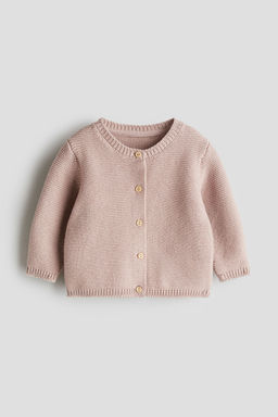H&M - Boys Pink Knitted Cardigan