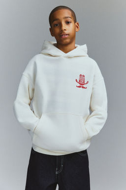 H&M - Boys White Hoodie