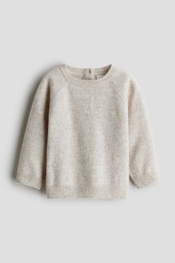 H&M - Boys Beige Cashmere-Knit Jumper