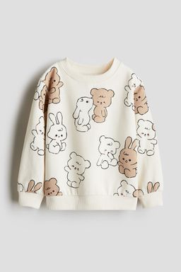 H&M - Girls White Sweatshirt