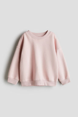 H&M - Girls Pink Brushed-Inside Sweatshirt