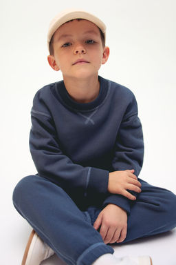 H&M - Boys Blue Cotton Sweatshirt