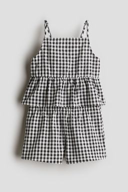 H&M - Girls Black 2-Piece Cotton