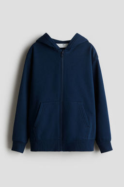 H&M - Boys Blue Zip-Through Hoodie