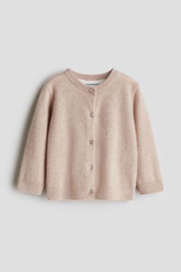 H&M - Girls Pink Cashmere-Knit Cardigan
