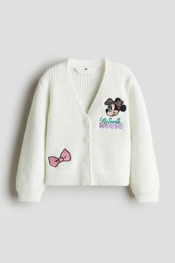 H&M - Girls White Cardigan