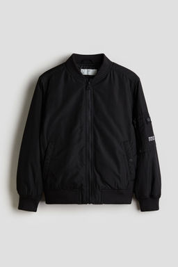 H&M - Boys Black Bomber Jacket