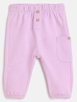Chicco - Girls Light Lilac Solid Trouser