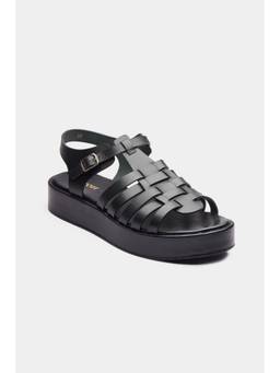 Oroh - Women Black Cameo Sandals