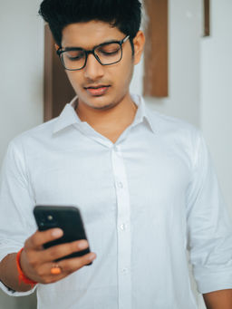 JAVINISHKA - The Warm White Slim Fit Giza Cotton Shirt