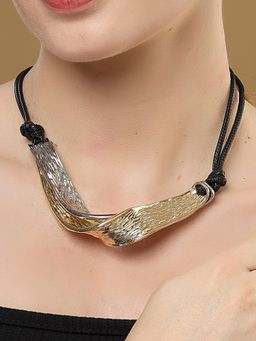 Karatcart - Gold and Silver Plated Necklace for Women