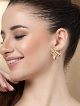 Karatcart - Gold Plated Heart Shape Drops