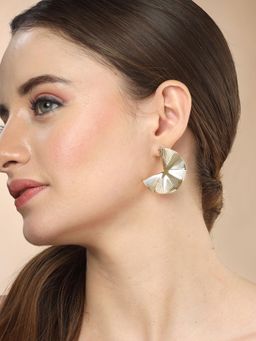 Karatcart - Gold-Plated Contemporary Gold Drops for Women