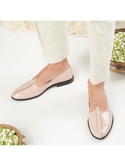 SKO - Men Patent Beige Mojris