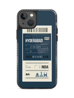 DailyObjects - Hyderabad City Tag Stride 2.0 Case Cover For iPhone 13-6.1-inch
