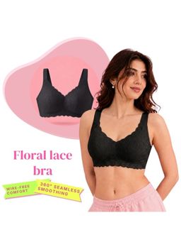 Rheal Curve - Black Invisible Wireless Shaping Bra