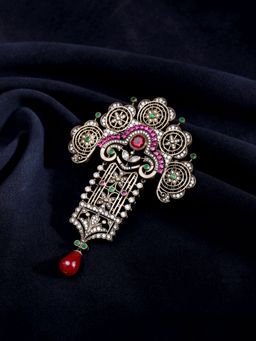 Cosa Nostraa - Antique Gold Victorian Themed Brooch
