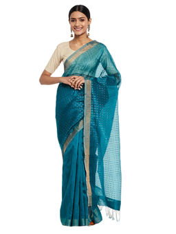 Fabindia - Silk Embroidered Sari