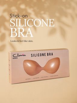 Clovia - Nude Silicone Bra